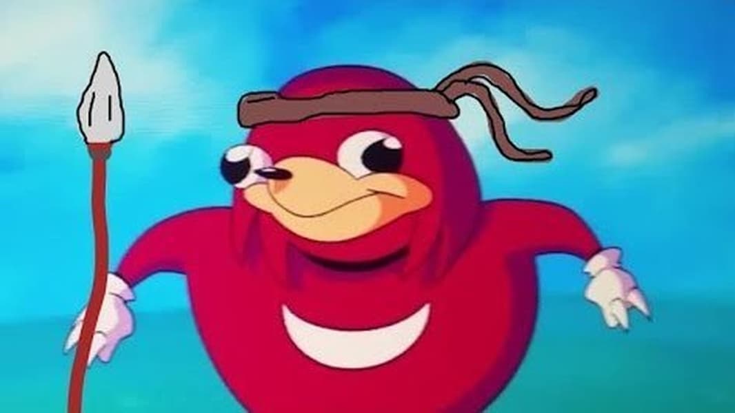 Ugandan Knuckles meme template