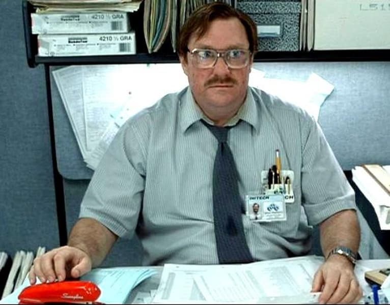 Office Space Milton meme template
