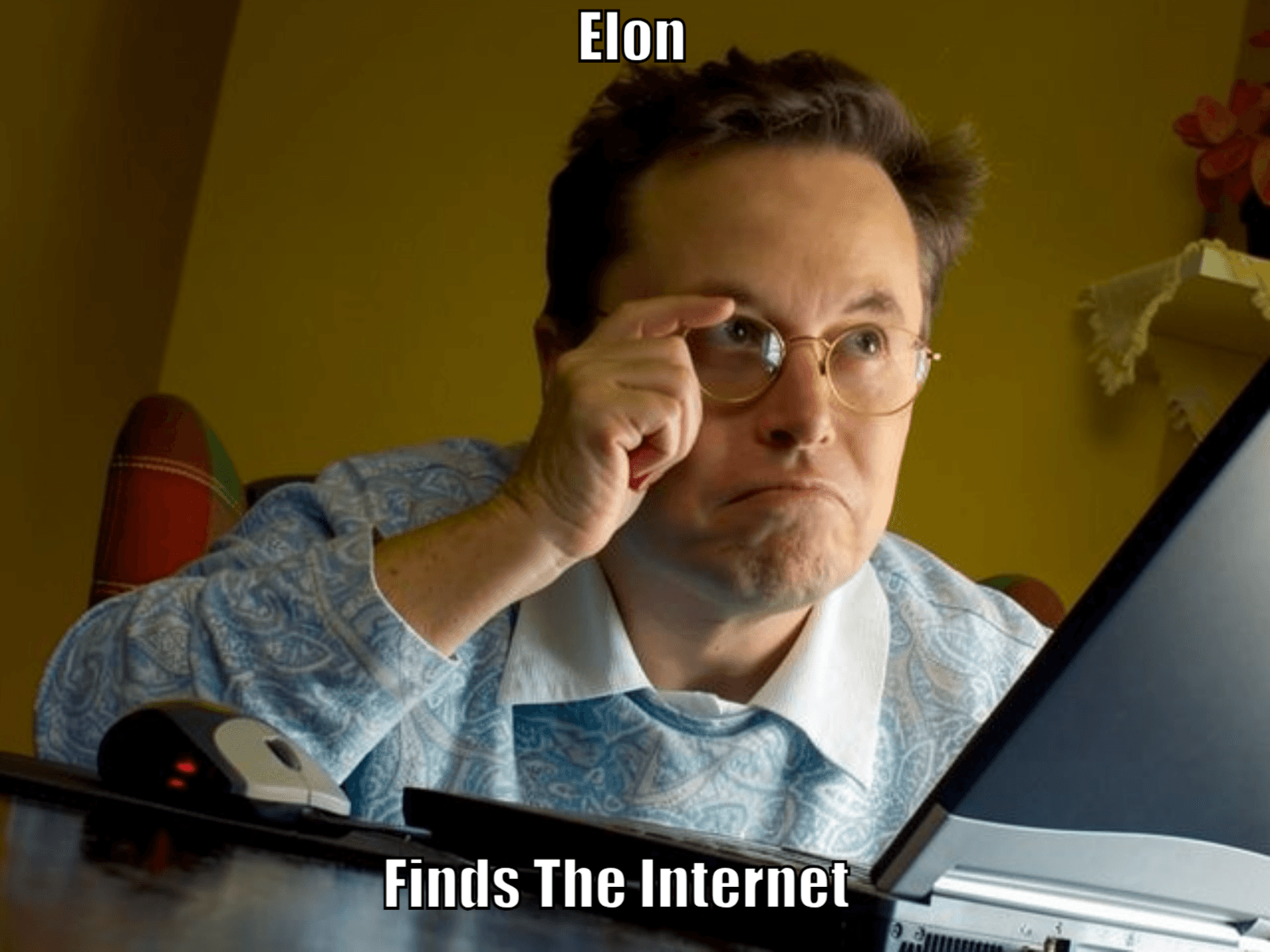 Meme made with Groki