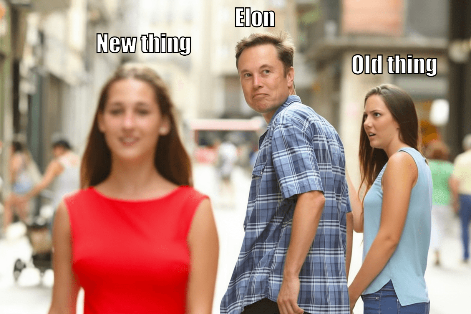 Meme made with Groki